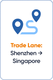Trade Lane: Shenzhen → Singapore